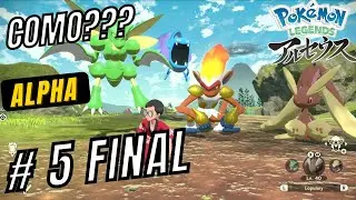 POK&Eacute;MON ARCEUS - COMO CAPTURAR ALPHA GOLBATE, SCYTHER, LOPUNNY E INFERNAPE? #5