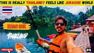 Don't visit Khao sok until you see this | Mountains is like Jurassic world 😮2025 #thailand #travel