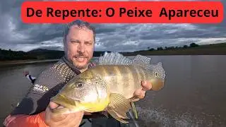 Quando Tudo Parecia Perdido&hellip; O Peixe Apareceu do Nada! Lago de Furnas