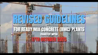 New MPCB Guidelines for Ready Mix Concrete RMC Plants  Pollution Control Rules 2025 Explained 2025