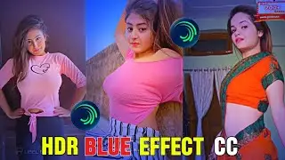 Alight Motion Blue Color Editing Tutorial 🔵 | Cinematic Color Grading Bangla | 4K