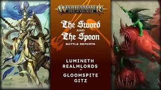 Lumineth Realmlords v Gloomspite Gitz #games #warhammercommunity  #ageofsigmar