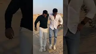 Naatu naatu dance // RRR // danny Jowher and danny markose// desert // dubai // Maapi.