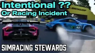 Intentional PIT  Or Unfortunate Racing Incident ? #lmu #lemansultimate #simracing stewards 
