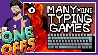 Playing the Demo of Many Mini Typing Games - Warioware but typing