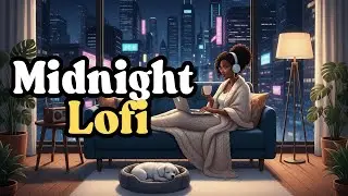 Midnight City R&B Jazz Lofi | Smooth Saxophone Beats for Study, Work & Relaxation