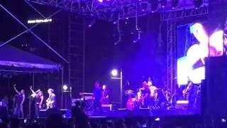 Train performing Prince's Purple Rain at Sunfest 2016 West Palm Beach FL