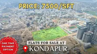 INVESTMENT OPPERTUNITY IN KONDAPUR |  VRINDAVAN BY NAMISHREE