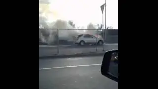 Bmw x3 burning