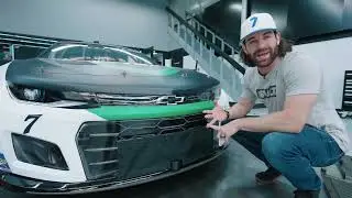 Corey LaJoie describes how the Next Gen cars get prepared for dirt | NASCAR