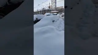 Снегопадный беспредел в Перми.