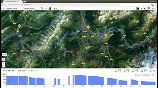 Bike route planning with elevation map - BikeRoll