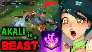 Wild Rift Akali 4.4C | Why is Akali a BEAST?! #akali #wildrift