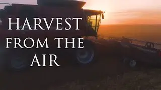 Harvest from the Air: Aerials from the 2019 LaRosh Wheat Harvest