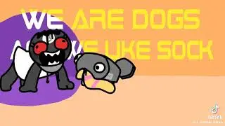 I&rsquo;m a dog and I like socks!(not mine) #pebbles #dandysworld #dog  (pebbles crew/army made by me)