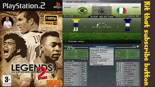 PES 5 Legends 2 &ndash; Brazil 94 vs Italy 94 | PS2 (PlayStation 2) Gameplay (Pro Evolution Soccer 5)