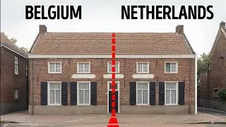 What Happens When Your House Is Split Between Belgium and the Netherlands