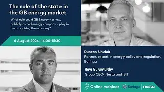The role of the state in the GB energy market