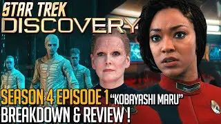 Star Trek Discovery Season 4 Episode 1 - Breakdown & Review!