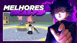 MELHORES DICAS PARA F2P NO ANIME EVOLUTION SIMULATOR