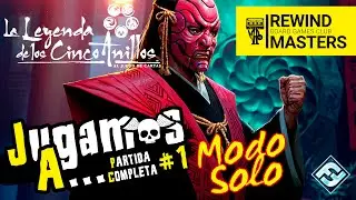 Jugamos a - LA LEYENDA DE LOS CINCO ANILLOS: EL JUEGO DE CARTAS | MODO SOLO #1