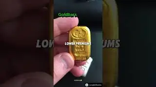 Золотые монеты или золотые слитки &mdash; что лучше складировать?