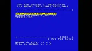 3DO USB Homebrew by gameblabla tested on the USB Host