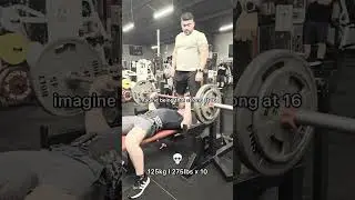 Imagine at 17 ☠️ #motivation #aestheic #aesthetic #lifter #liftingzone #gymshark #bulk #bench #fyp
