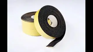 rubber foam tape for wrapping hot or cool piping and fittings