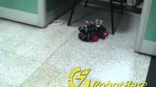 2WD Light Mobile Platform with Ultrasonic Sensor by ECEROBOT