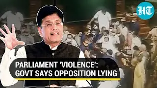 'Dragged marshals by neck': Govt describes 'Opposition MPs' acts' in Rajya Sabha, wants punishment