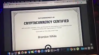 Crypto currency certification