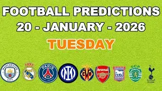 FOOTBALL PREDICTIONS TODAY 20 CHAMPIONS LEGUE | LIGUE 1 | PICKS VICTORY | FOOTBALL ANALYSIS