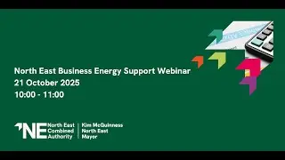 Business Energy Support Webinar 21 October 2025