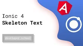 Ionic 4: Async UI with Skeleton Text