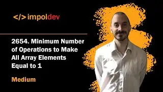 Minimum Number of Operations to Make All Array Elements Equal to 1 | LeetCode 2654 - Python