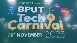 Award Ceremony - BPUT Tech Carnival 2023 at BPUT, Rourkela on 19.11.2023