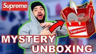 ONLINE SUPREME MYSTERY BOXES UNBOXING!! OPENING HYPEDROP HYPEBEAST BOX