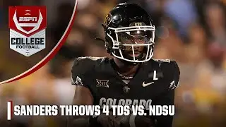 Shedeur Sanders' 4 touchdowns vs. North Dakota State SURPASS his over passing TD prop of 2.5