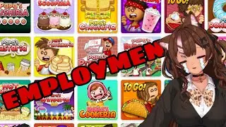 【 Papa's Cookeria Games】Guys, I got a j-jo-JOB™