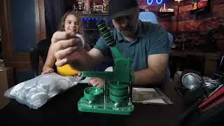 BEAMNOVA Upgraded Button Maker Machine with Absorbable Mold