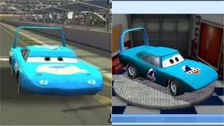 Strip Weathers Dinoco in Cars 1, Cars Toon Mater's Tall Tales