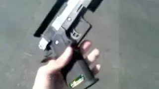 WE Hi-Capa 5.1 1911 [ CHROME POLISHED ] Slide Airsoft Gun