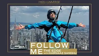 Harnaaz Sandhu CLIMBS A NYC SKYSCRAPER | FOLLOW ME | Miss Universe