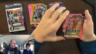 SPARKLE PULL! Drew opening 2024/25 PRIZM SOCCER Premier League BLASTER