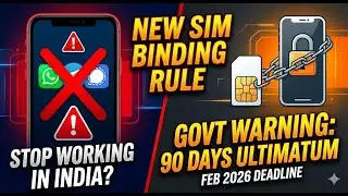 India&rsquo;s BIG Crackdown on WhatsApp & Telegram! New SIM Binding Rules Explained