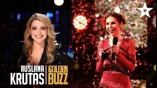 Ruslana Krutas | Contortionism GOLDEN BUZZER ✨ Romania`s Got Talent 2021