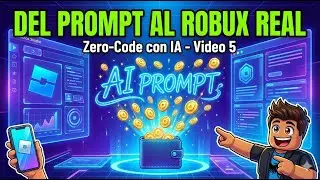 Roblox 2025: Del Prompt IA al Robux REAL (No Hacks) - Video 5.