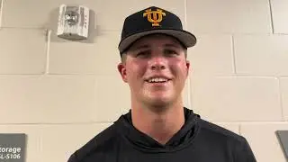 Vols RHP Drew Beam reacts to win over Texas A&M to even CWS Finals | Tennessee Baseball