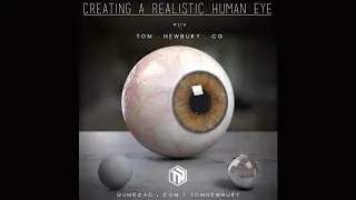 Tutorial Preview: Creating a Realistic Human Eye in CG
